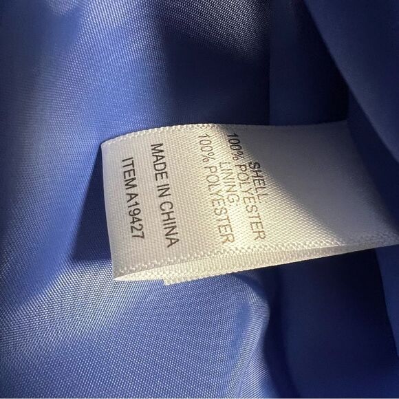 Appleseeds Koret Blue Rain Coat Size Medium NWT - Picture 6 of 11